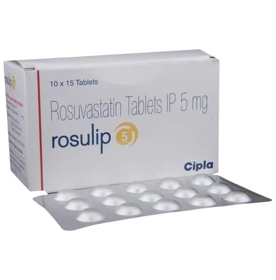 rosulip 5mg tablet 15's